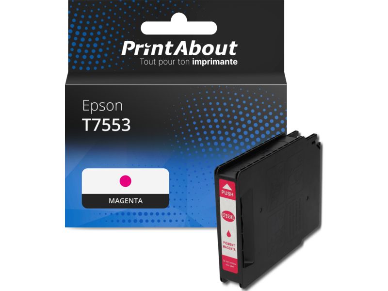 Epson T7553 Compatible Cartridge - Magenta
