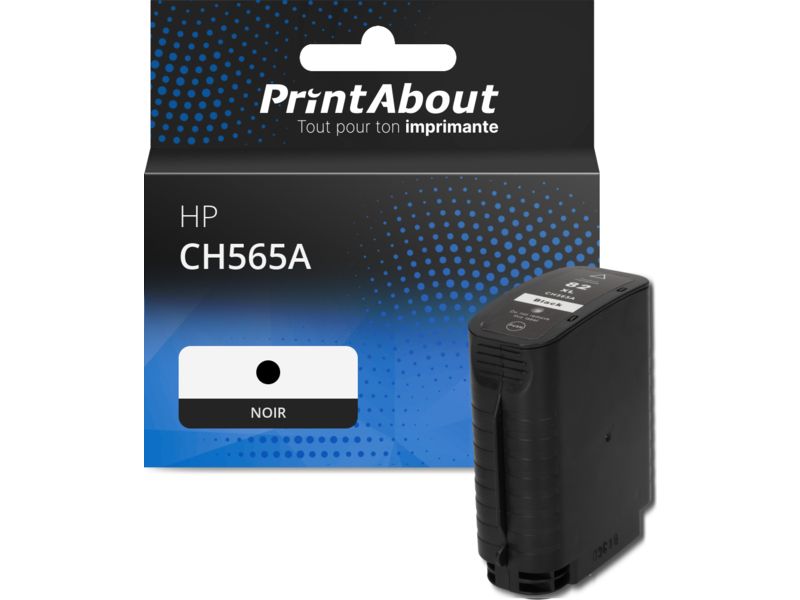 PrintAbout HP CH565A (82) Black Ink Cartridge