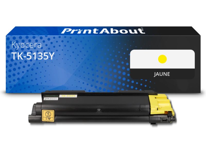 Toner Kyocera compatible TK-5135Y - Amarillo