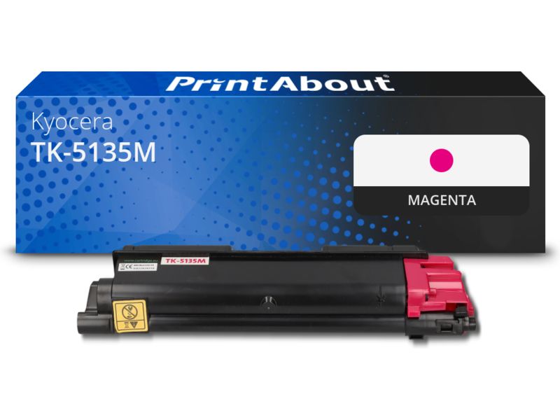 Toner PrintAbout compatible Kyocera TK-5135M - Magenta