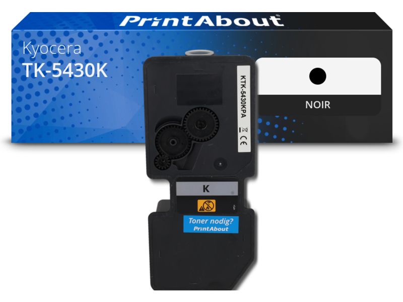Kyocera TK-5430K Black Toner by PrintAbout