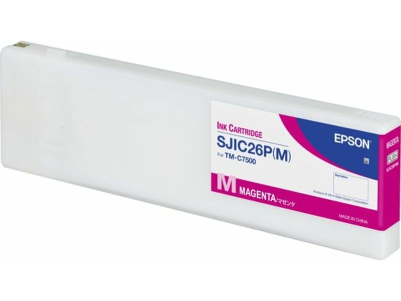 Cartouche d'encre Epson SJIC26P Magenta