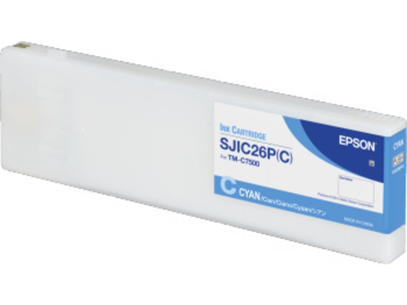 Cartouche d'encre Epson SJIC26P Cyan
