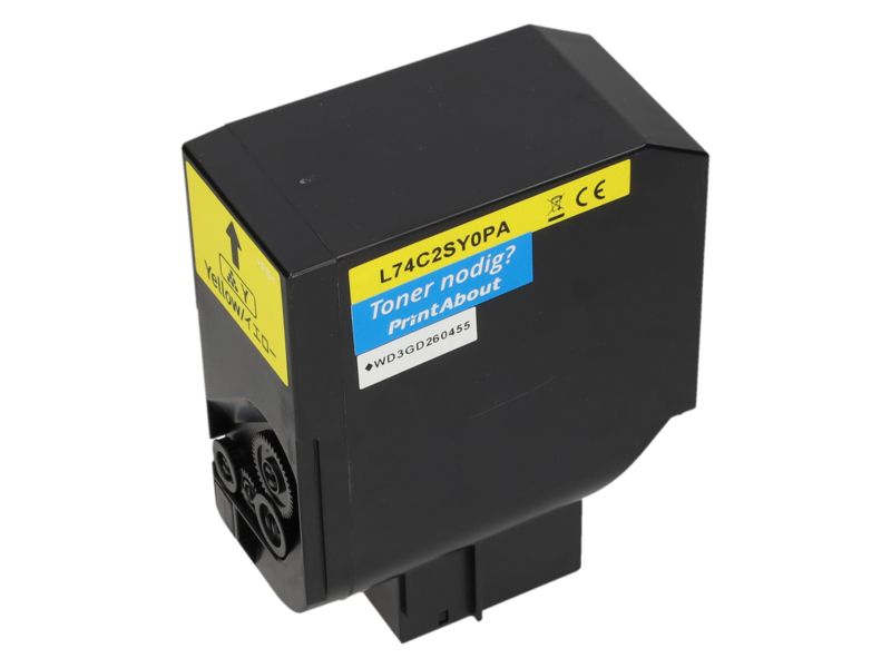 Toner compatible Lexmark 74C2SM0 - Magentă - Grande capacité