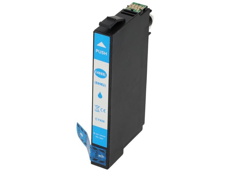 Cartucho compatible Epson 408L - Cian - Alta capacidad