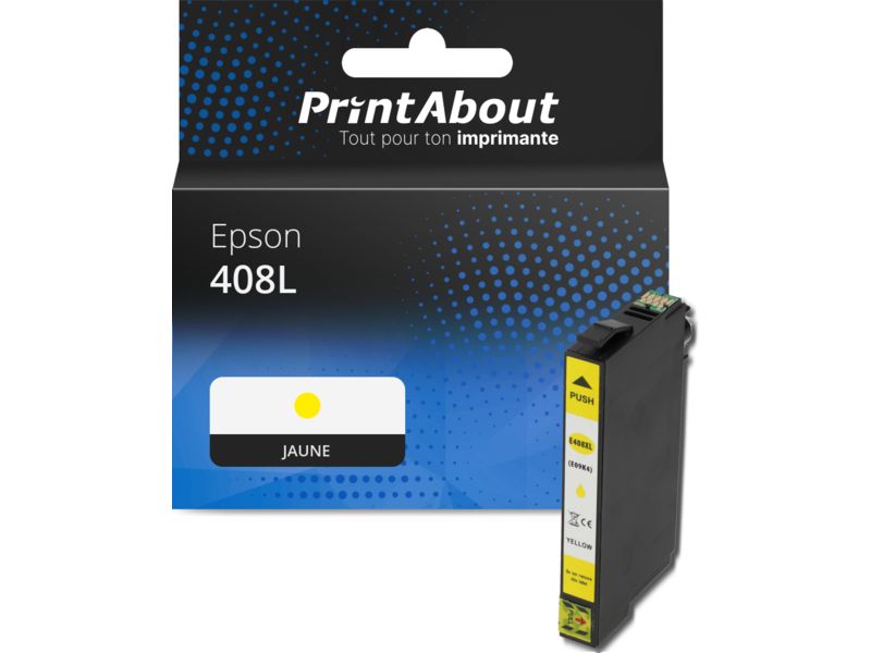 Epson Compatible Cartridge 408L (C13T09K44010) - Yellow - High Capacity