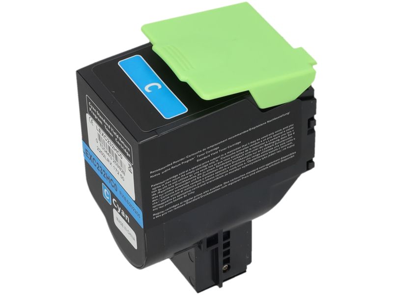 Lexmark C232HC0 Compatible Toner - Cyan - High Capacity