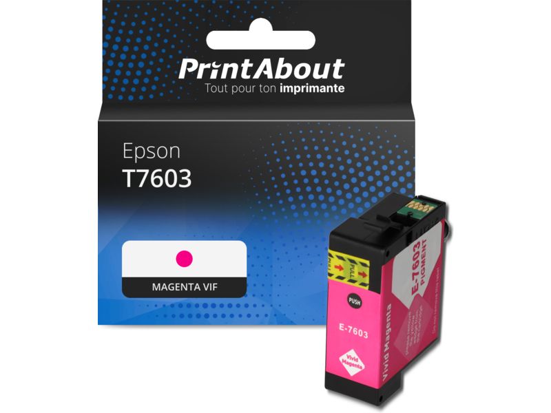 Epson T7603 Compatible Cartridge - Bright Magenta