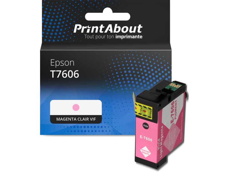 Epson T7606 Compatible Cartridge - Bright Magenta