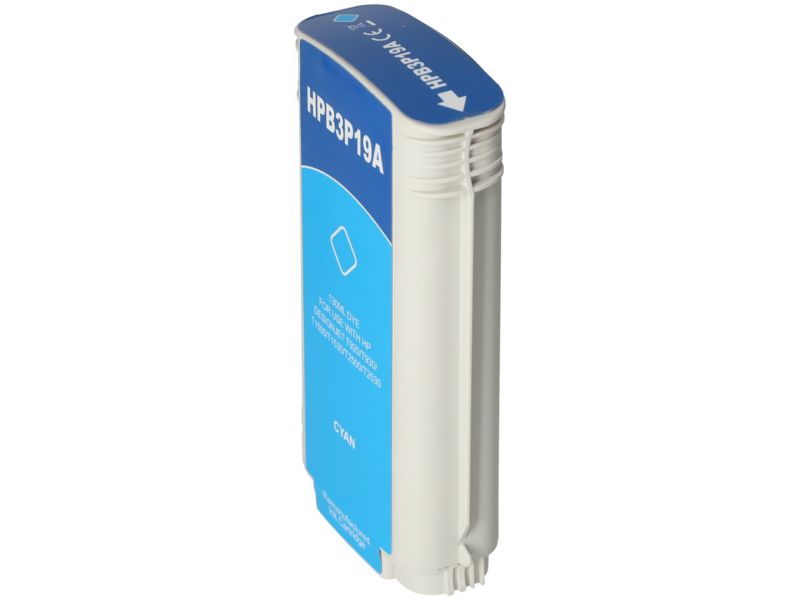 Cartucho HP 727 compatible - Cian - Alta capacidad