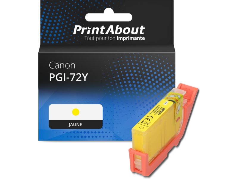 Cartucho de tinta Canon PGI-72Y Amarillo