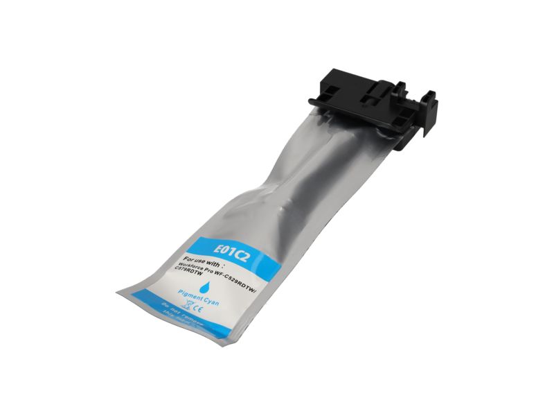 Cartouche compatible Epson T01C200 - Cyan - Grande capacité