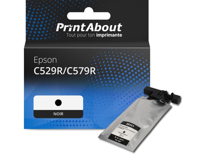 Epson Compatible Cartridge T01C100 - Black - High Capacity
