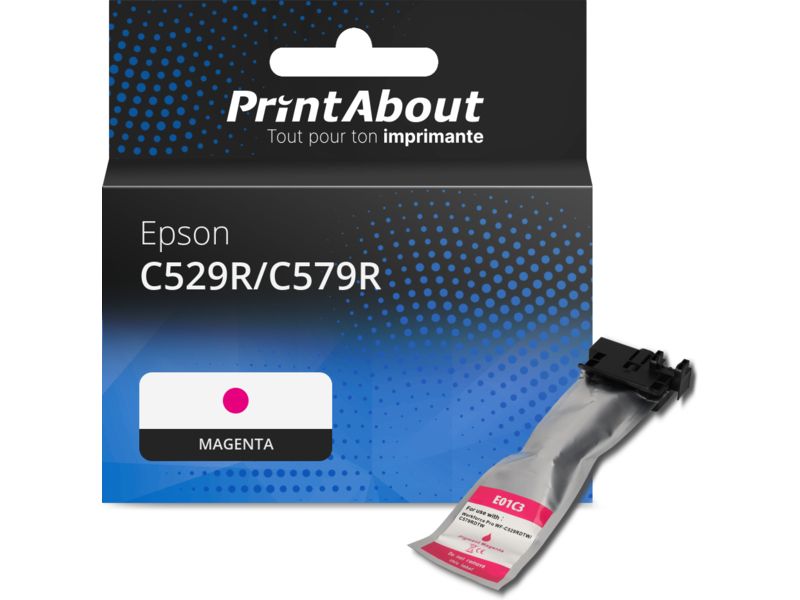Cartouche compatible Epson T01C300 - Magentha - Grande capacité