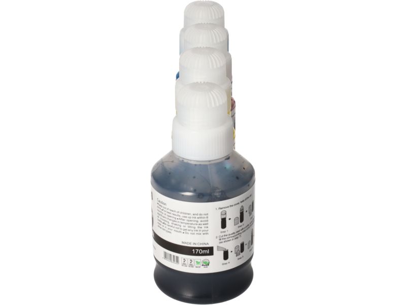 PrintAbout Canon GI-50PGBK/C/M/Y Compatible Ink Cartridge - 4 Colors - High Capacity - Multipack