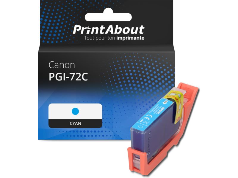 Canon PGI-72C Compatible Cartridge - Cyan