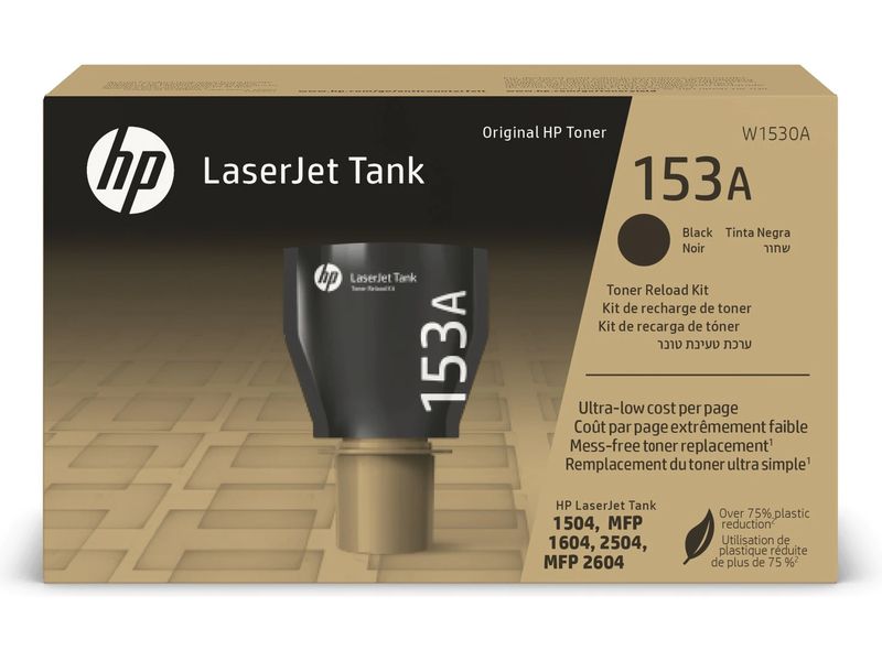 Cartouche toner HP 153A Noir (W1530A)
