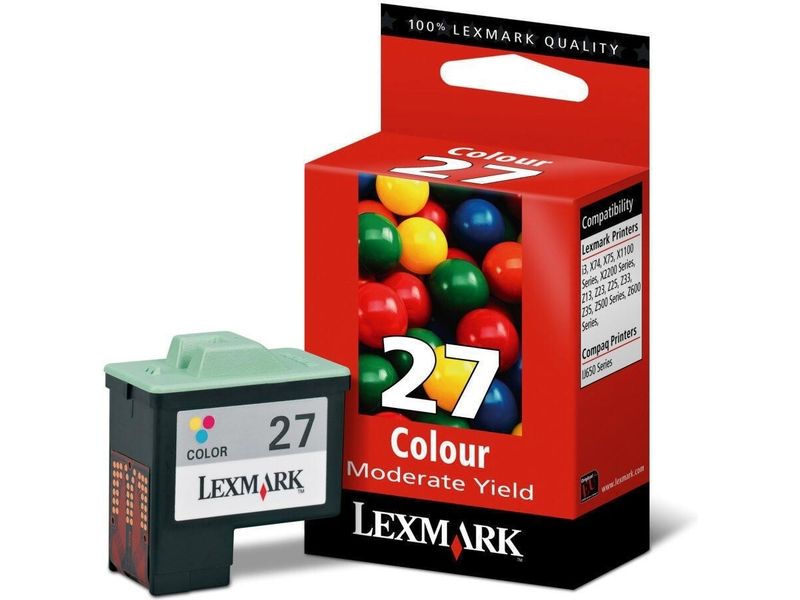Cartouche d'encre Lexmark tri-couleurs 10N0227