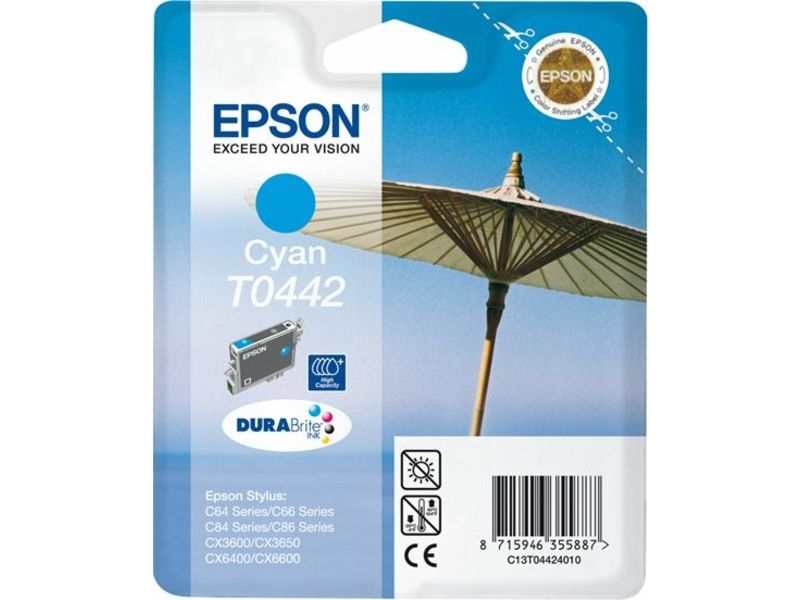 Epson T044 Cyan Ink Cartridge