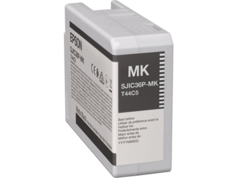 Epson SJIC36P(MK) - Matte Black Ink Cartridge - 80ml