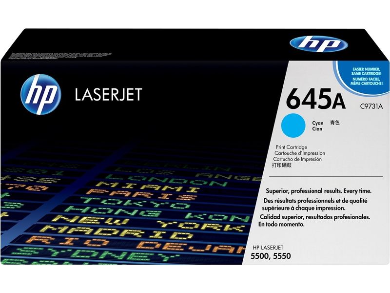 Cartouche HP 645A Cyan (C9731A)