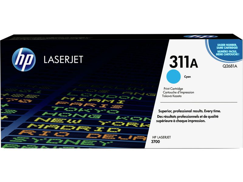 Tinta HP 311A (Q2681A) Ciana