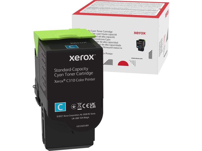 Toner Xerox, cian, 2000 páginas de impresión