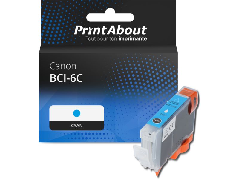 Cartouche d'encre Canon BCI-6C Cyan par PrintAbout