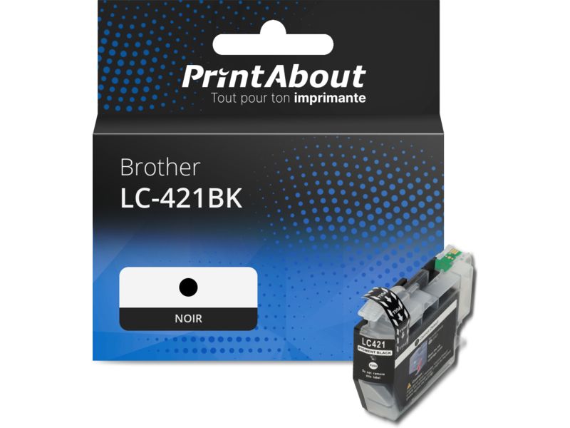 Cartouche d'encre Brother LC-421BK - Noir