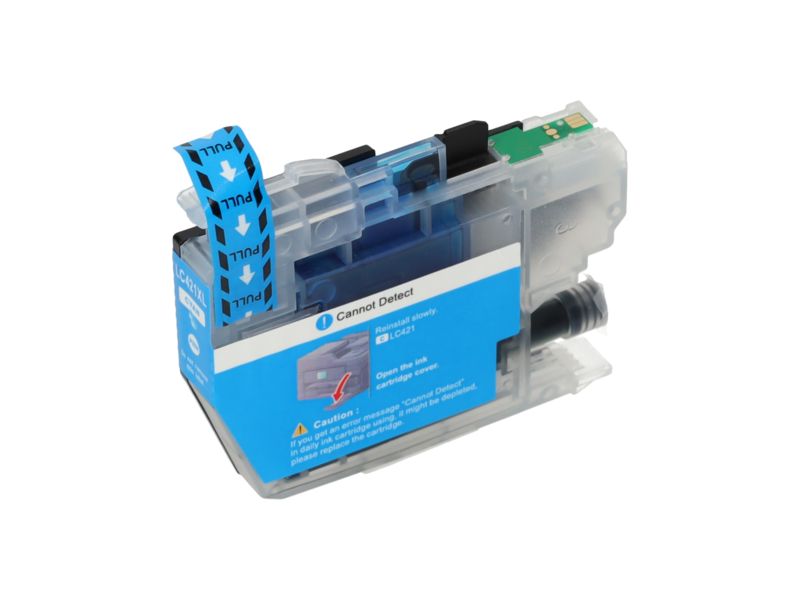 Brother LC-421XLC Compatible Cartridge - Cyan - High Capacity