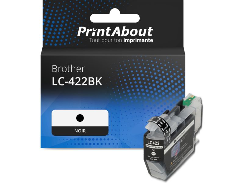 Cartucho de tinta Brother LC-422BK - Negro