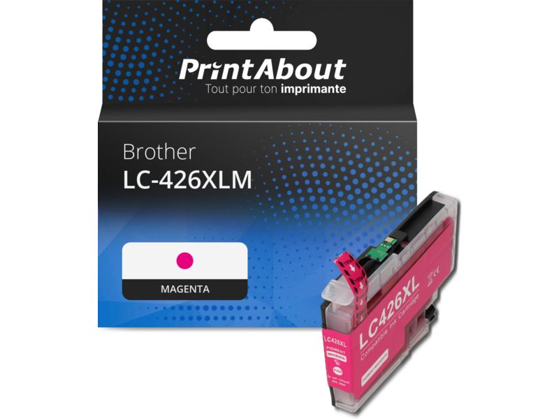 Brother LC-426XLM Compatible Cartridge - Magenta - High Capacity