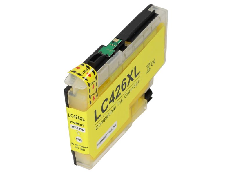 Brother LC-426XLY Compatible Cartridge - Yellow - High Capacity
