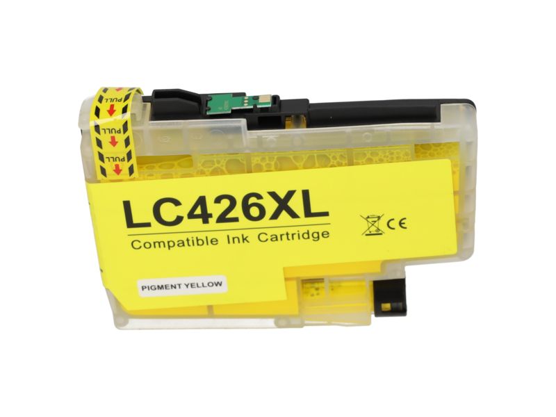 Brother LC-426XLY Compatible Cartridge - Yellow - High Capacity