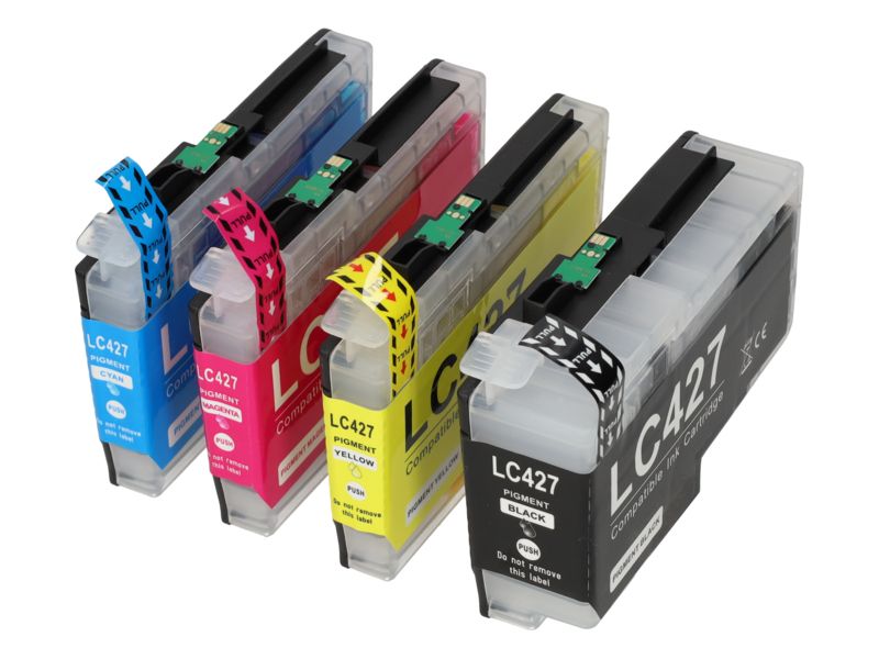 Cartouche compatible Brother LC-427VAL - 4 couleurs - Multipack