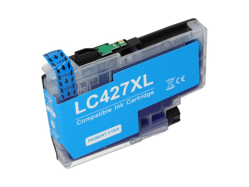 Brother LC-427XLC Compatible Cartridge - Cyan - High Capacity
