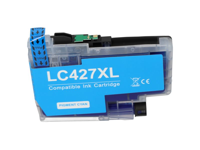 Brother LC-427XLC Compatible Cartridge - Cyan - High Capacity