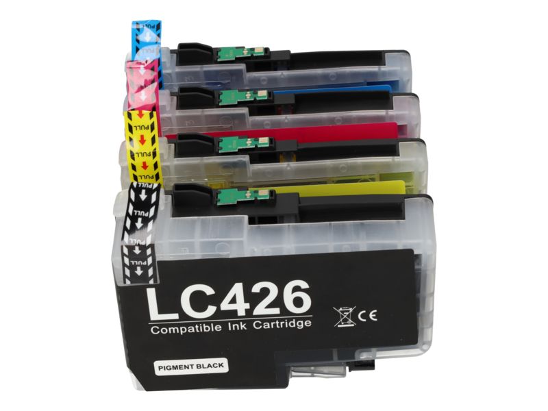 Cartouche compatible Brother LC-424VAL - 4 couleurs - Multipack