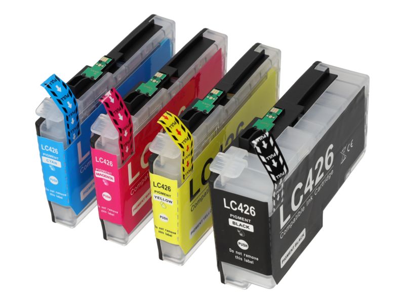 Cartouche compatible Brother LC-424VAL - 4 couleurs - Multipack