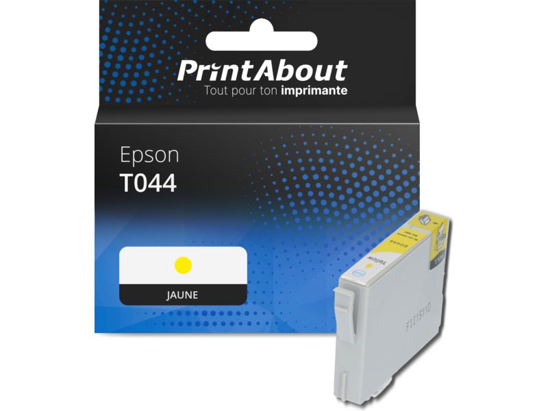 Cartouche compatible Epson T044 - Jaune