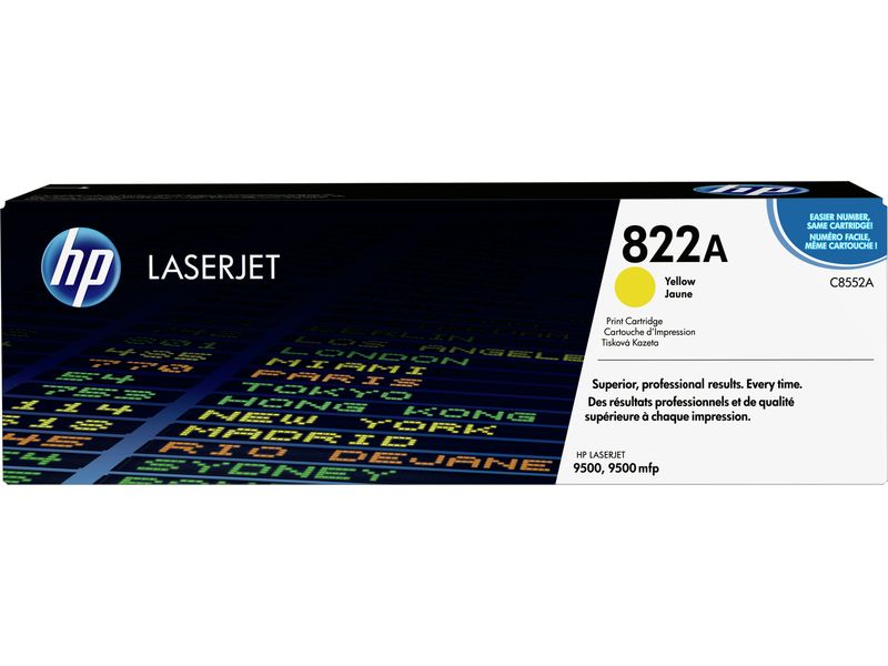 HP 822A (C8552A) Yellow Toner