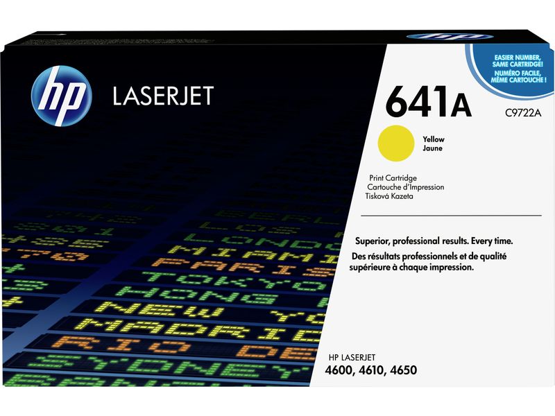 Toner HP 641A (C9722A) Amarillo