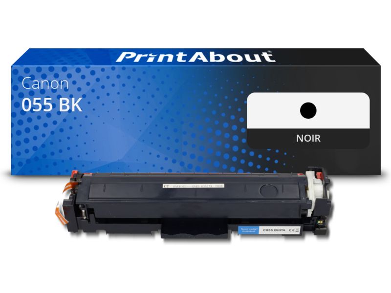 PrintAbout Canon 055 BK Toner - Black