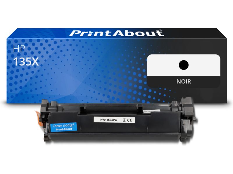 Toner compatible PrintAbout HP 135X - Noir - Grande capacité