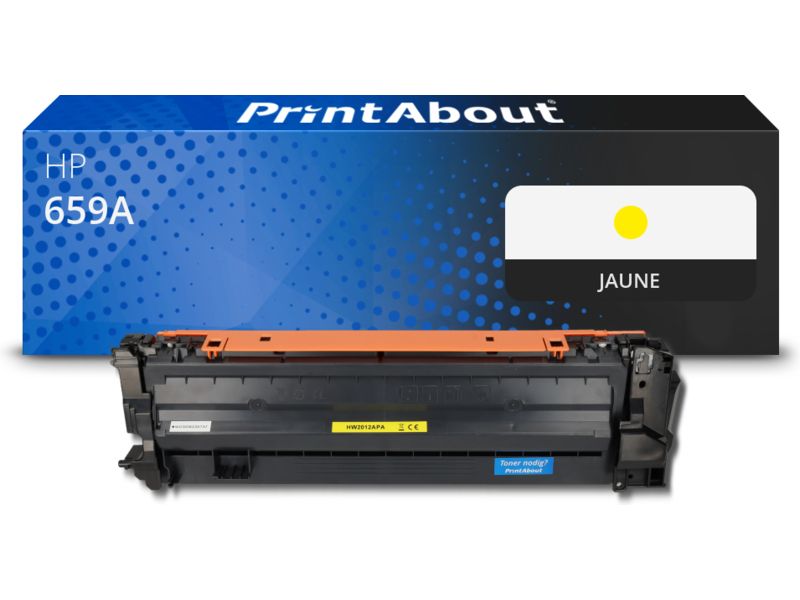 Toner compatible HP 659A (W2012A) Amarillo