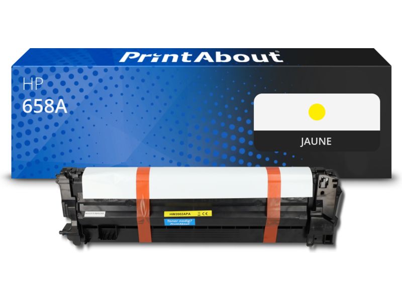 Toner PrintAbout compatible HP 658A (W2002A) Amarillo