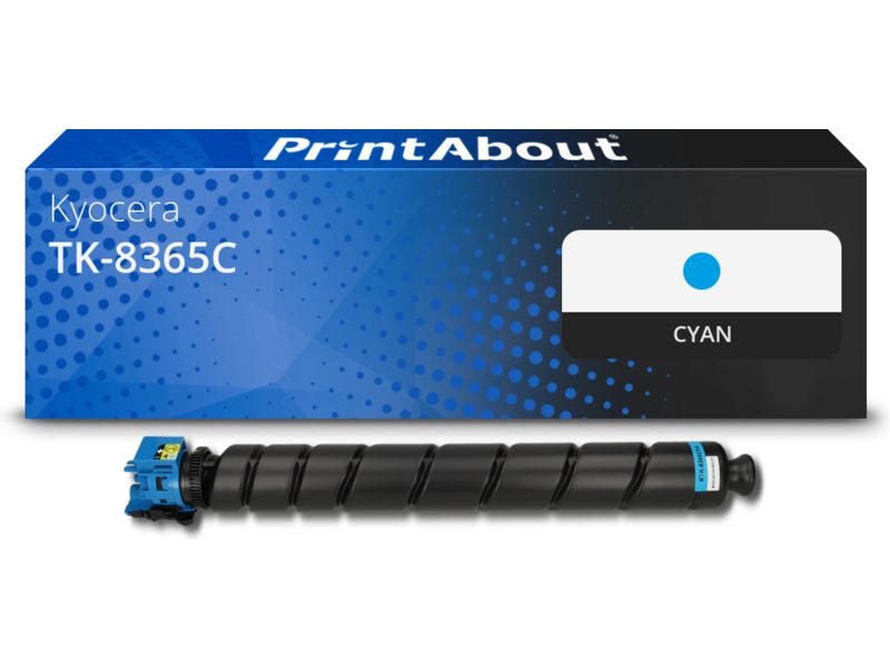 Toner Kyocera compatible PrintAbout TK-8365C - Cyan