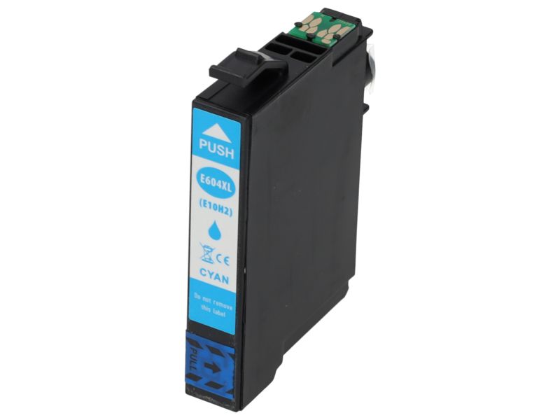Cartouche compatible Epson 604XL (C13T10H24010) - Cyan - Grande capacité