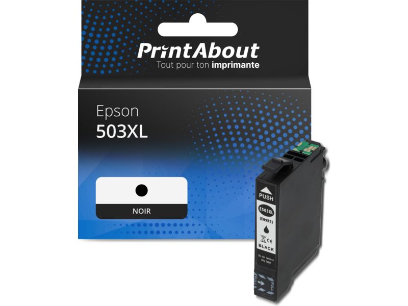 Epson 503XL Compatible Cartridge (C13T09R14010) - Black - High Capacity