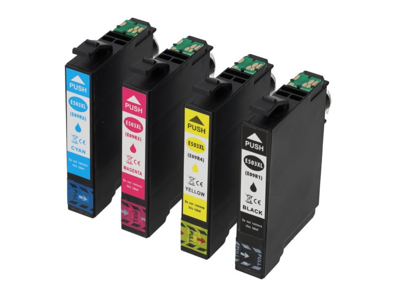 Cartucho compatible Epson 503XL (C13T09R64010) - 4 colores - Alta capacidad - Multipack por PrintAbout